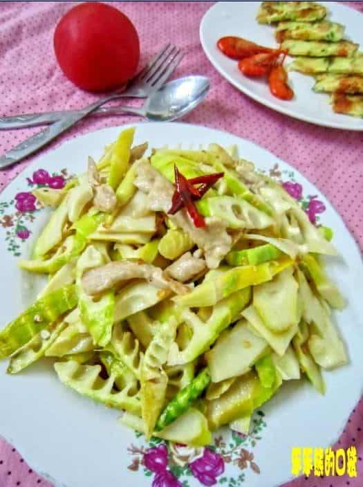 竹筍炒肉絲