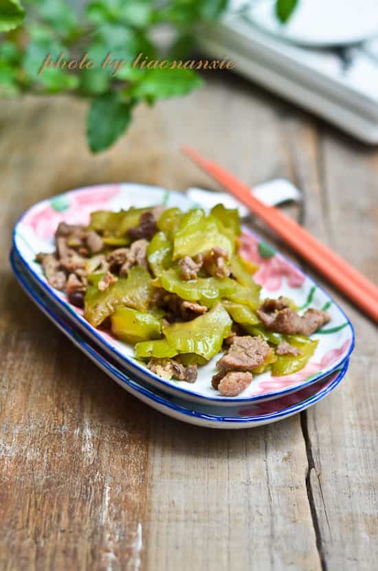苦瓜炒肉