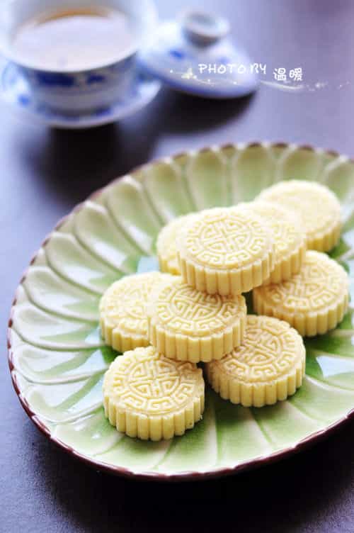 奶油綠豆蛋糕