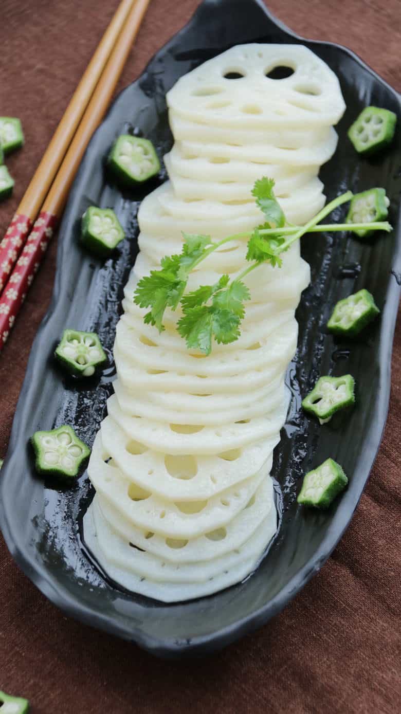 涼拌藕片