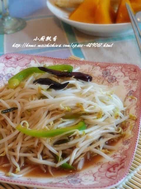 炒綠豆芽