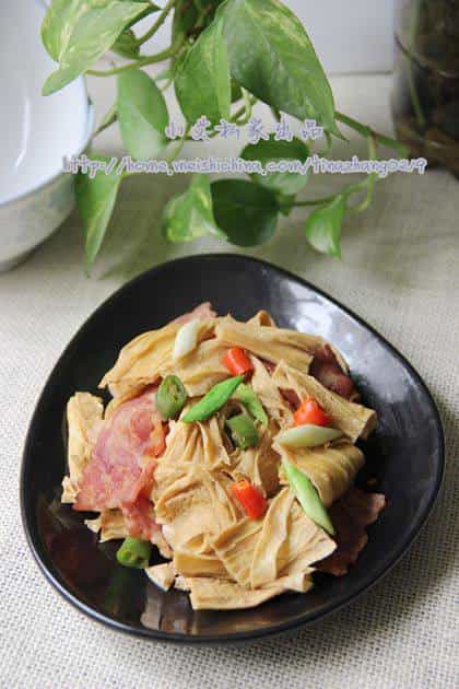 香辣油豆皮