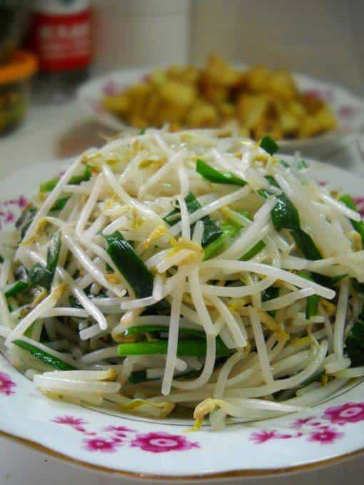 素炒綠豆芽