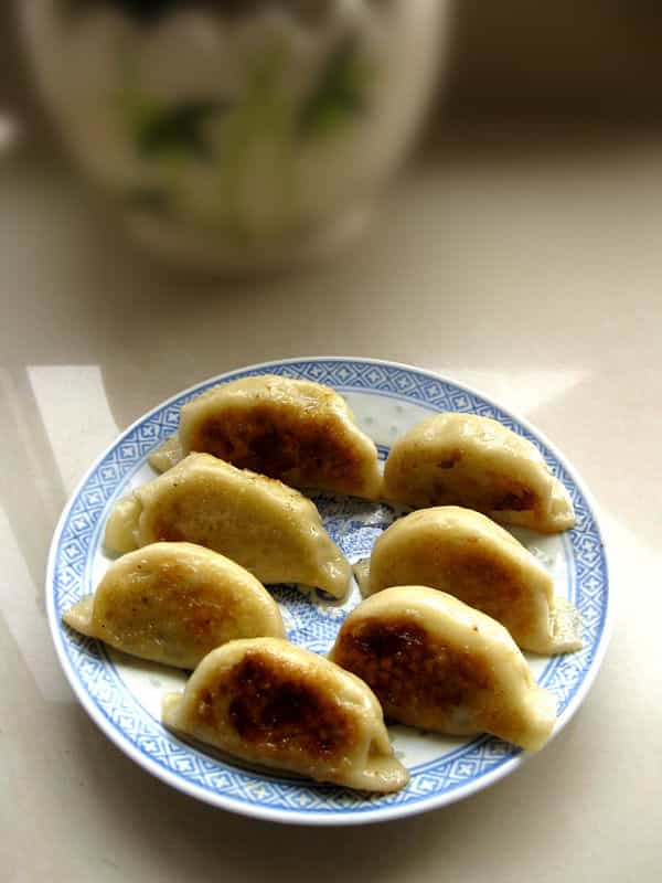 芹菜豬肉煎餃