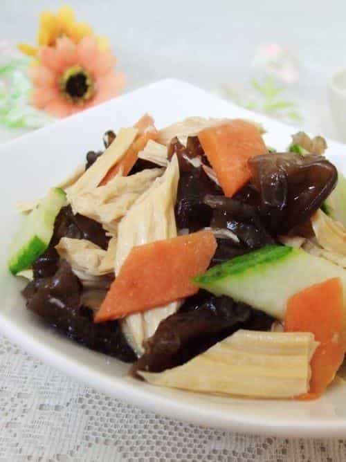 木耳炒腐竹