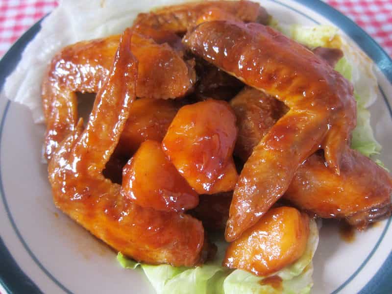 蘋果酸癤雞翅