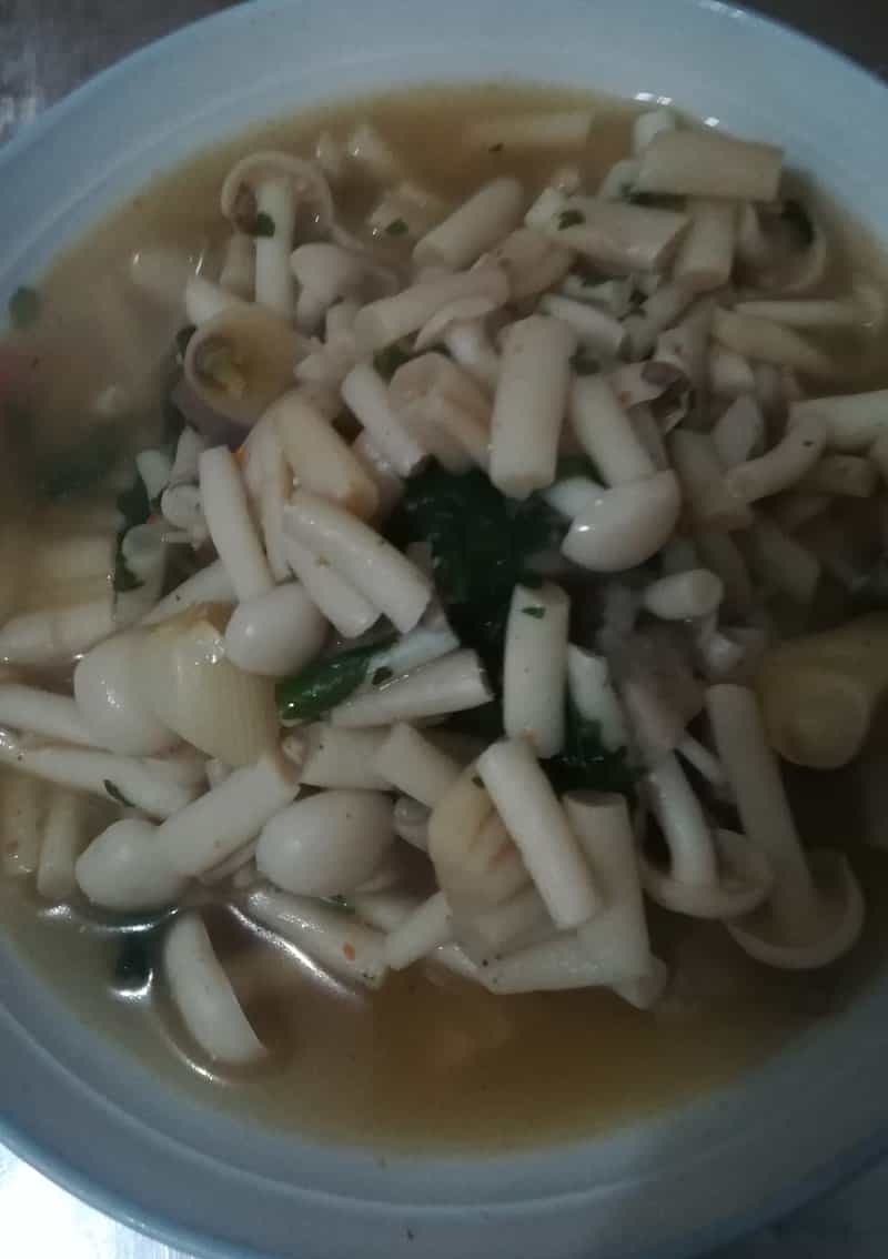 熟大肉炒海鮮醬茹