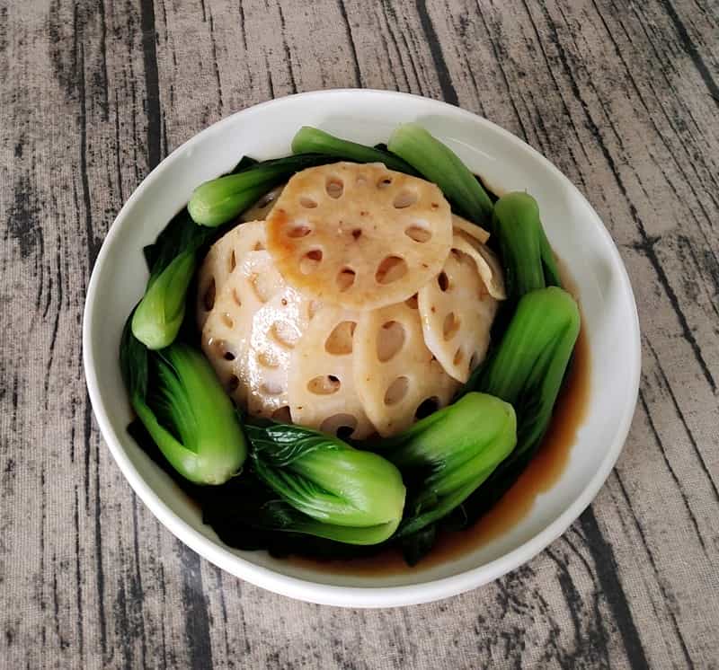 涼拌藕片