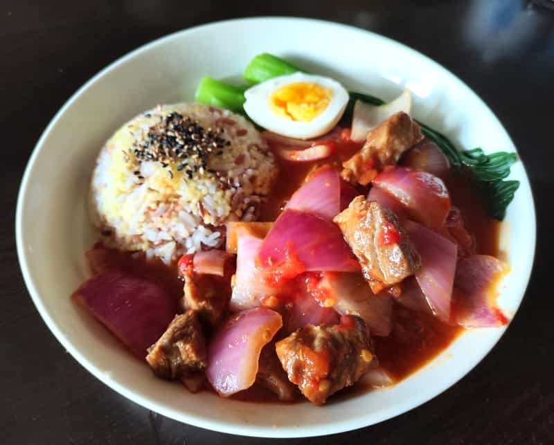 番茄牛肉飯