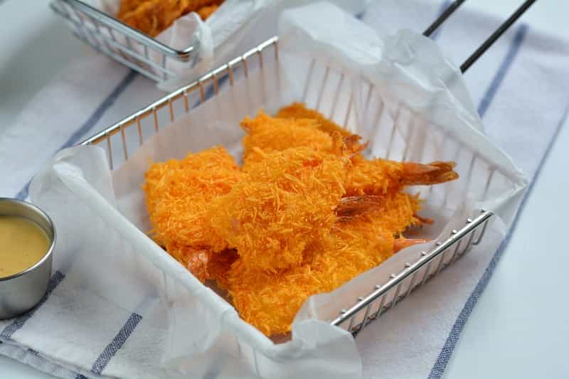 雙味脆嫩炸蝦排