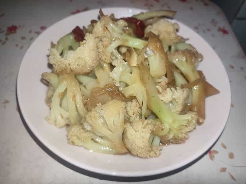 清炒菜花