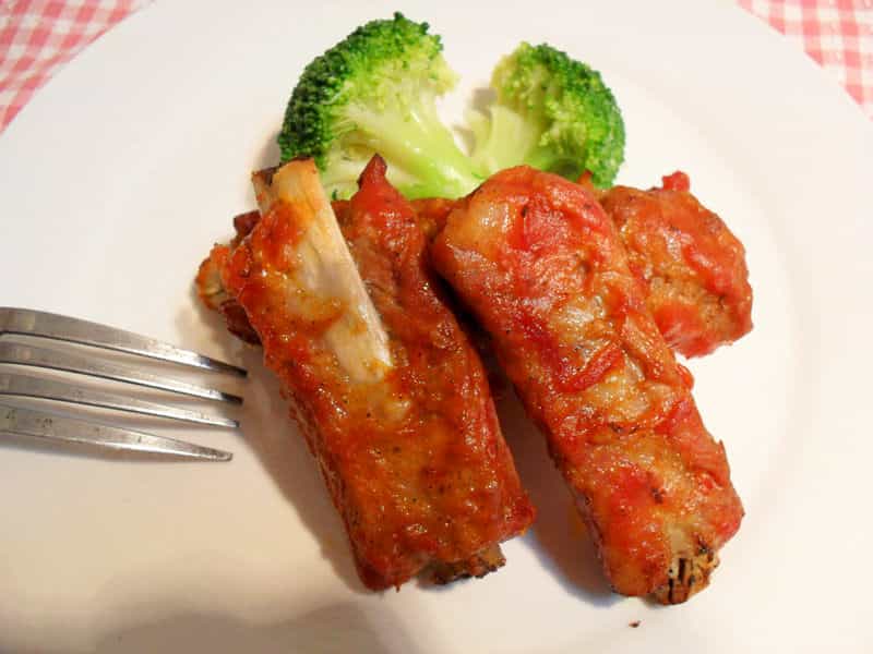 蘋果肉桂焗排骨