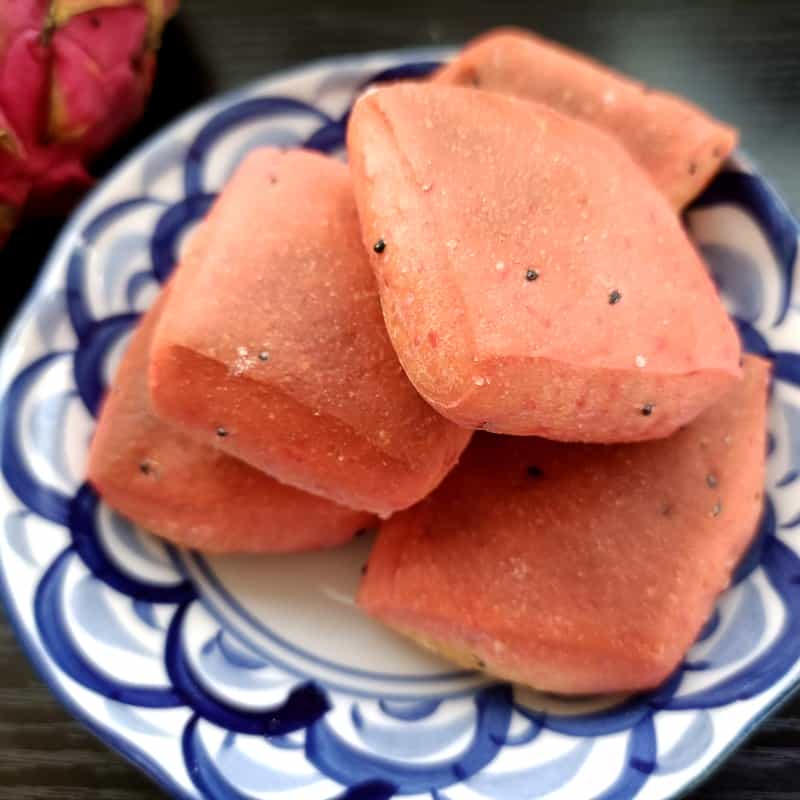 火龍果烤饅
