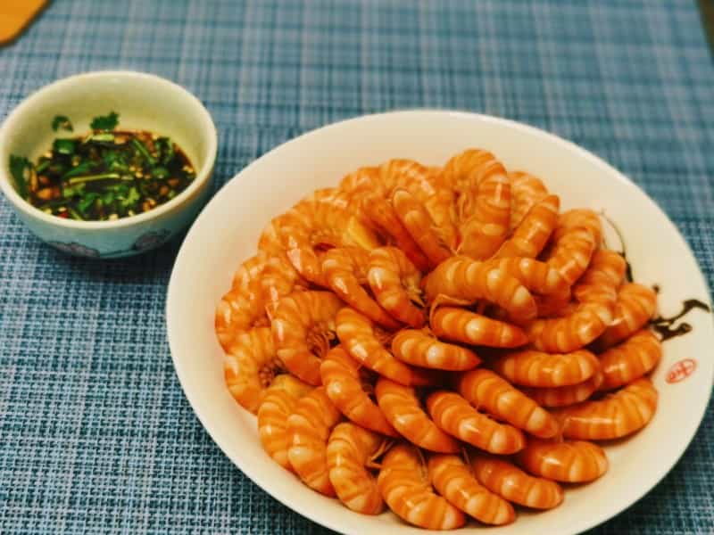 白灼基圍蝦