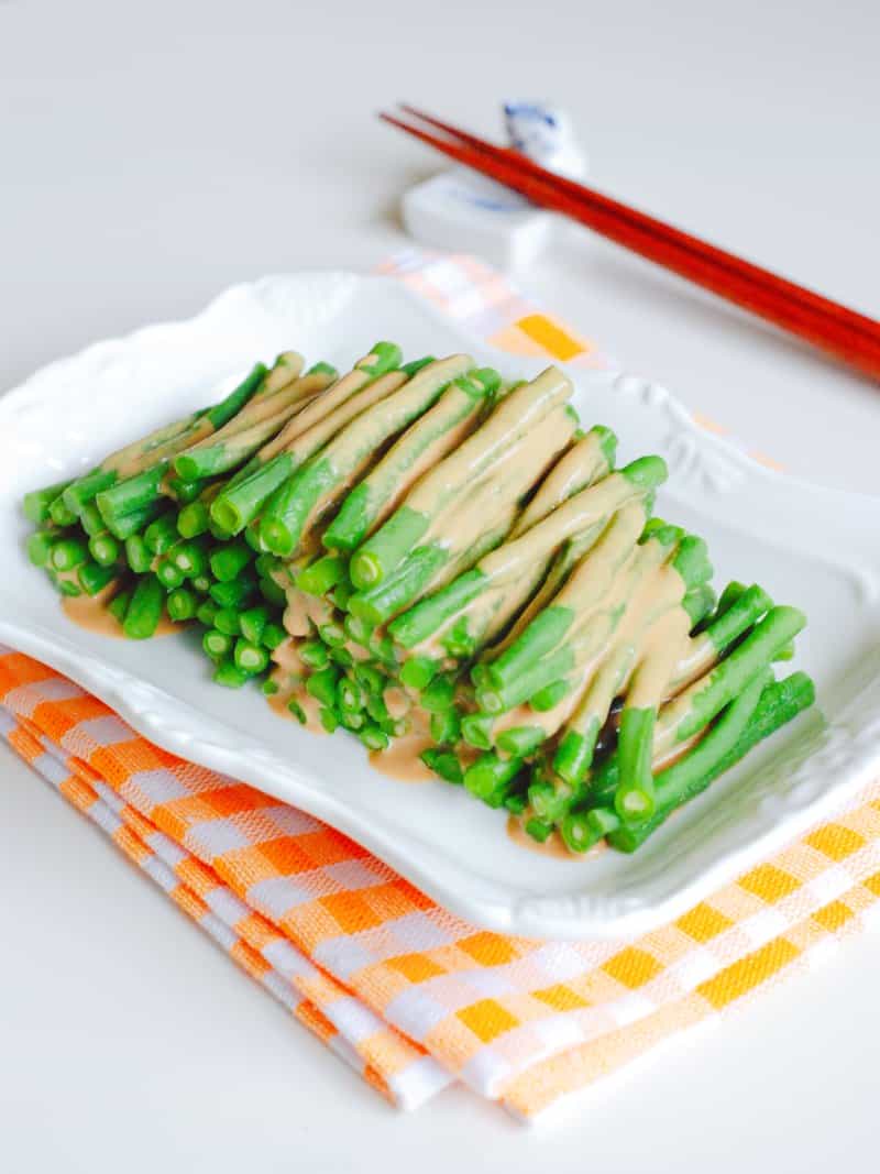 麻醬拌豇豆