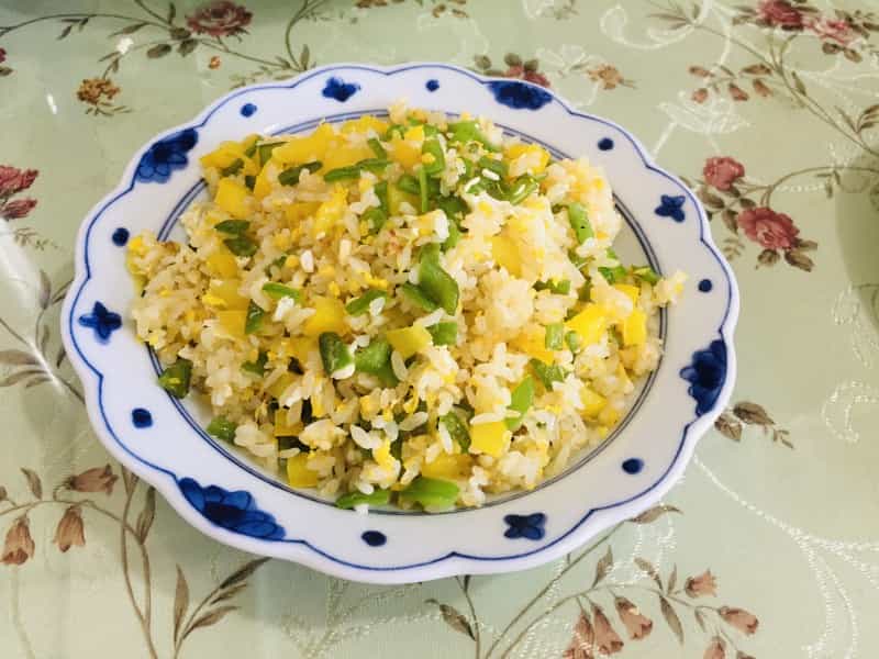 雙椒蛋炒飯