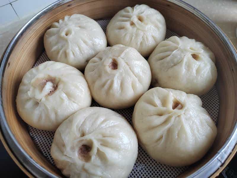 蒲瓜豬肉包子