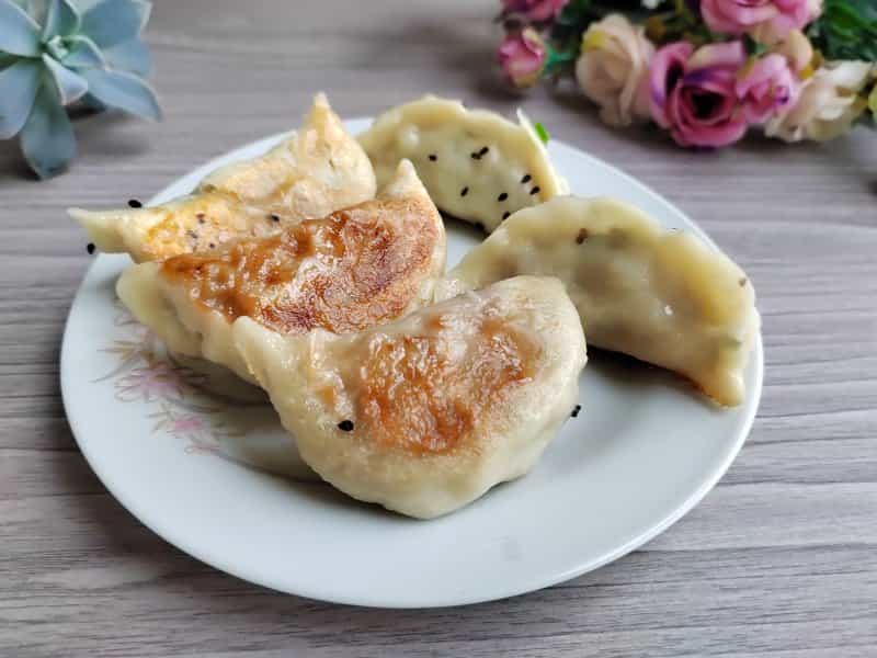 蒲瓜肉餡煎餃