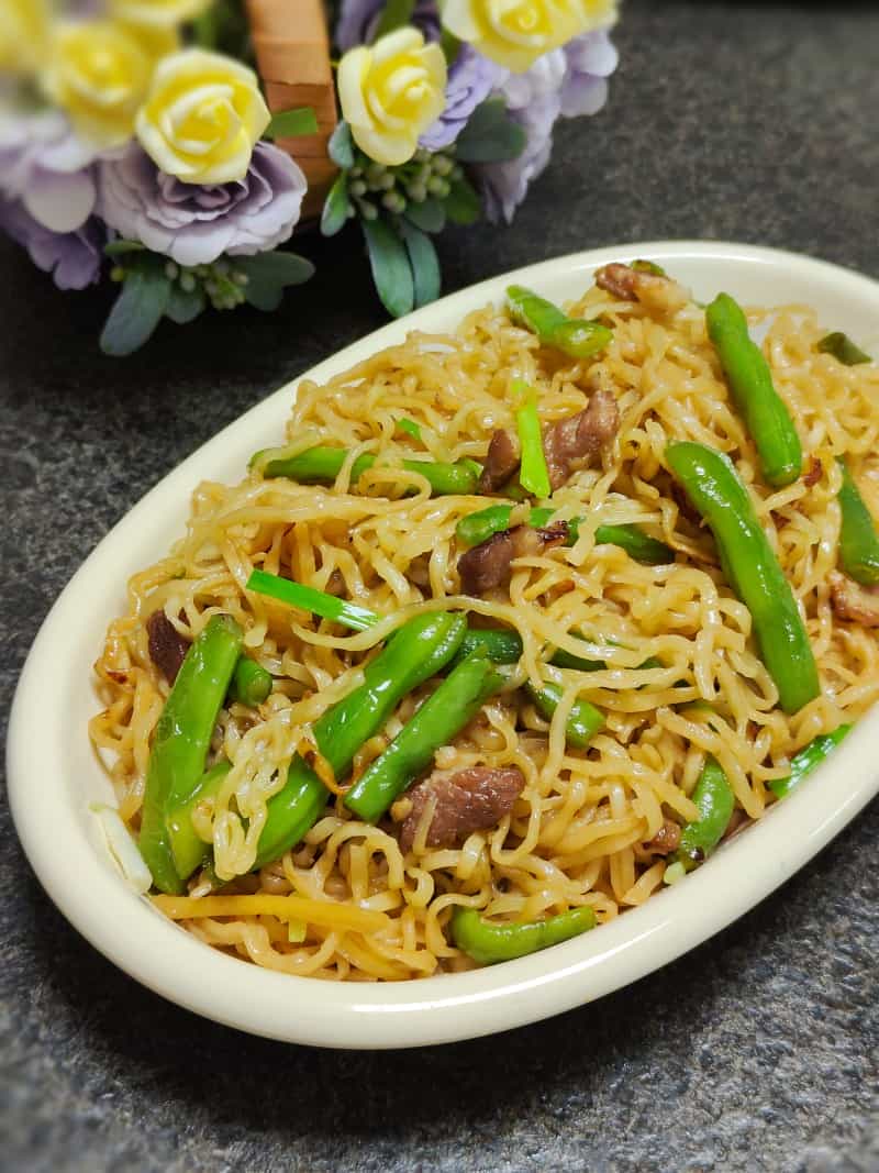 豆角燜面
