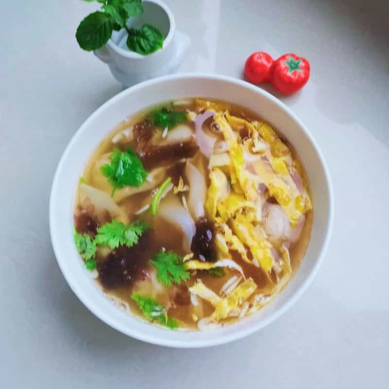 紫菜酸湯餛飩