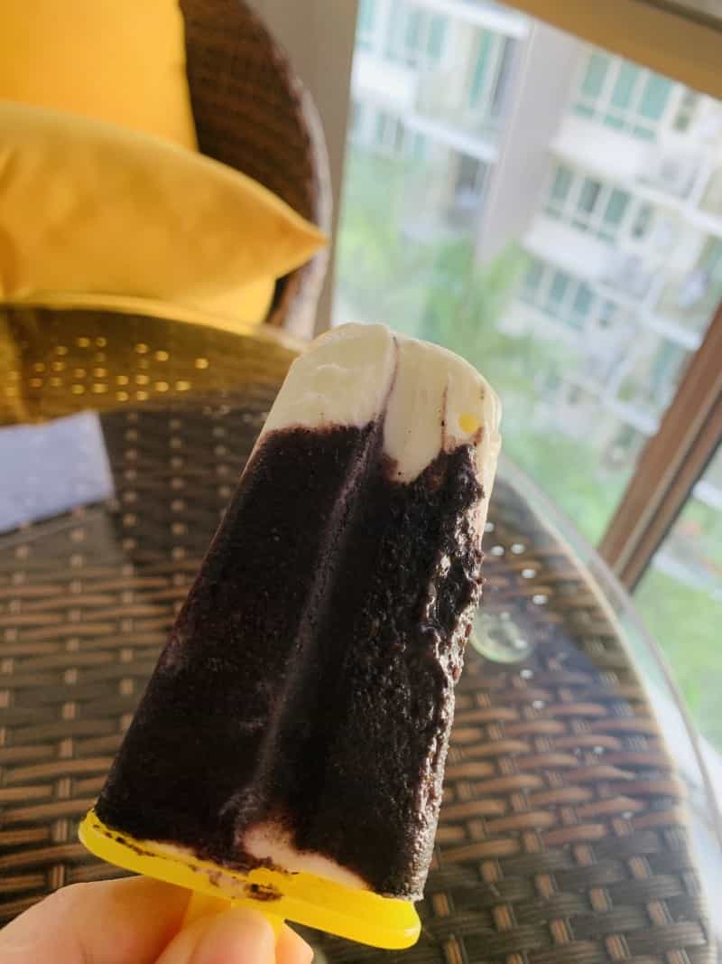 黑芝麻優格低脂雪糕