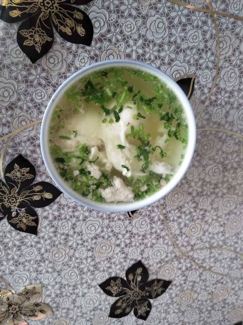 骨湯荷包蛋
