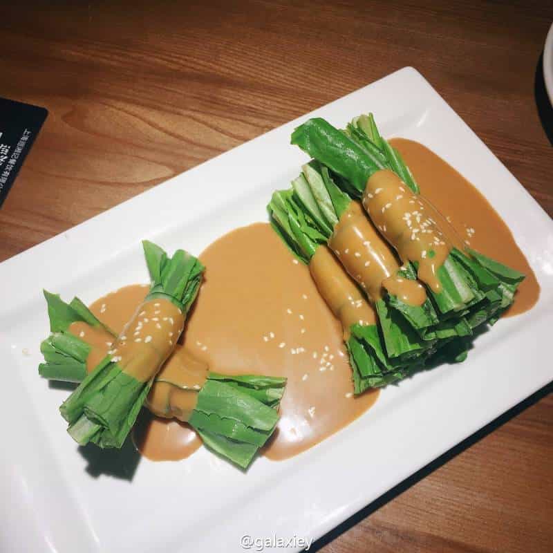 麻醬油麥菜