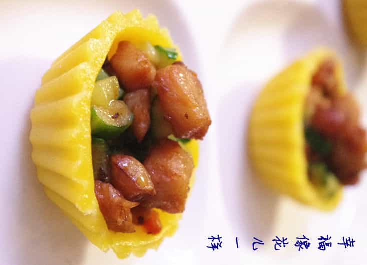 花朵窩窩頭