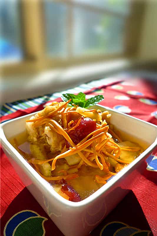 鱷魚蟲草花湯