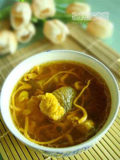 鱷魚肉燉蟲草花
