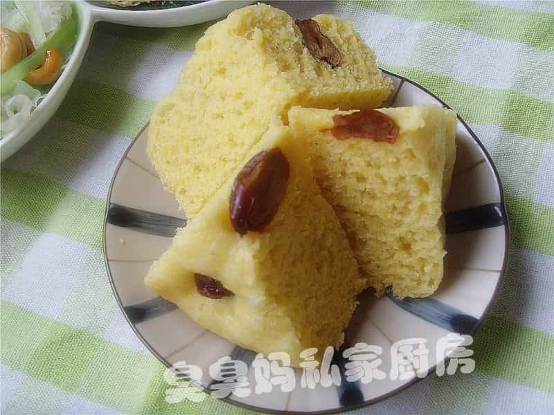 玉米粉發糕