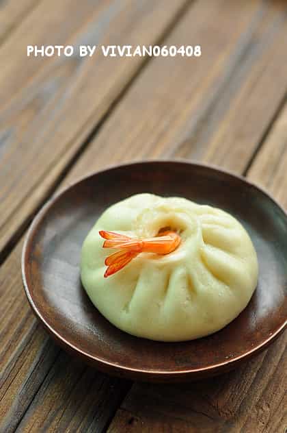 鮮蝦肉包