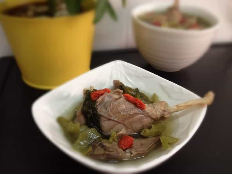 酸菜老鴨湯