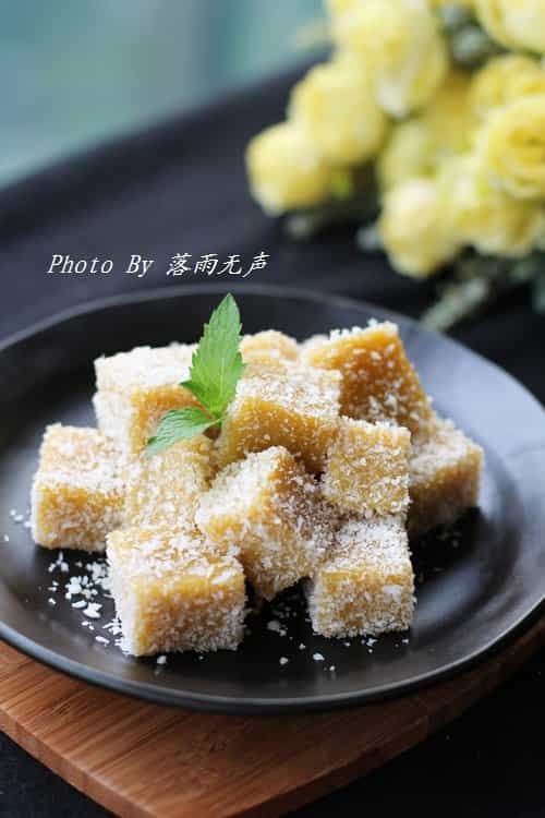 椰香南瓜涼糕