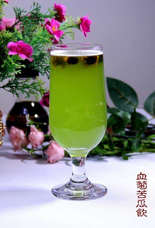 血菊苦瓜飲