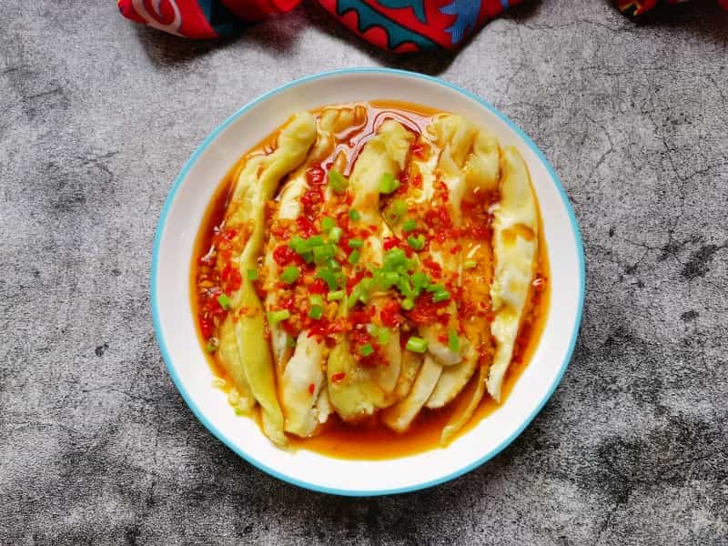 蒜蓉辣醬拌茄子