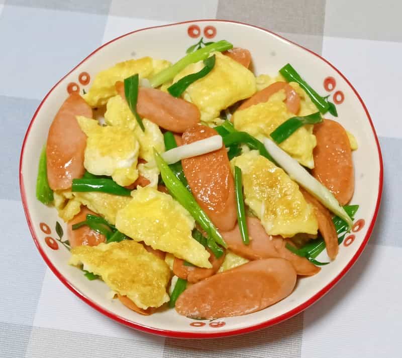 火腿腸炒蛋