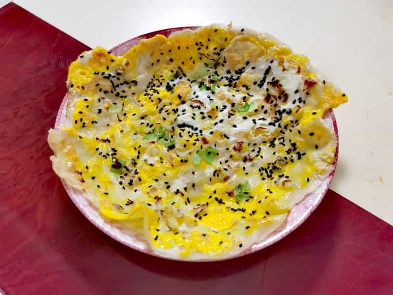 蔥花雞蛋餅