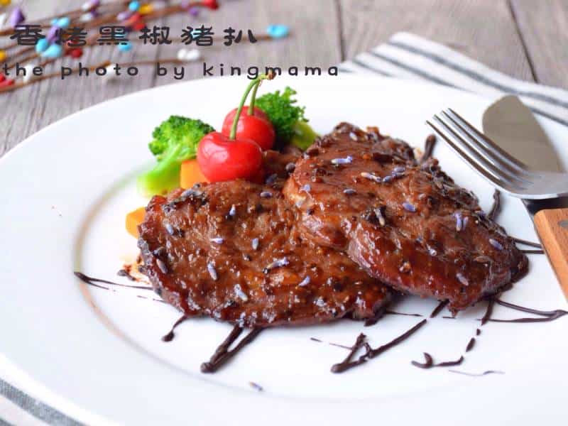 香烤黑椒豬扒