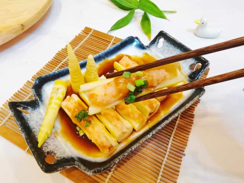 春筍釀蝦滑