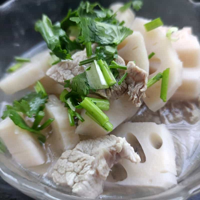 蓮藕燉精肉