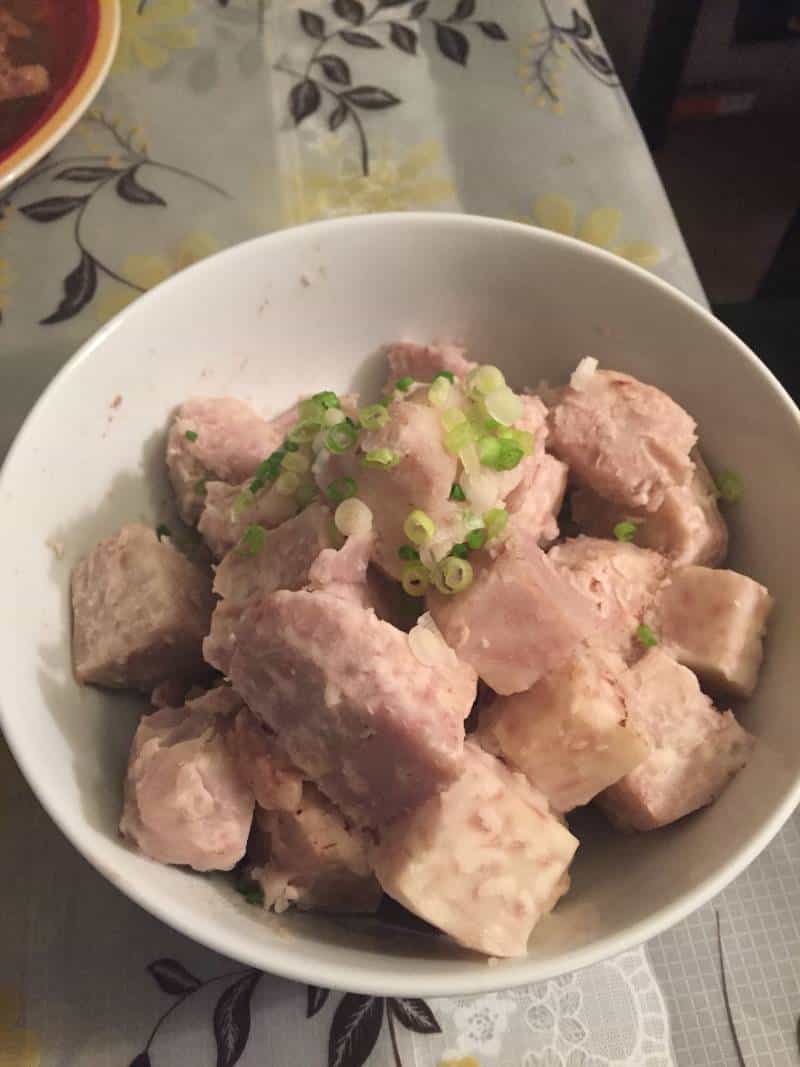 蒟蒻蒸排骨