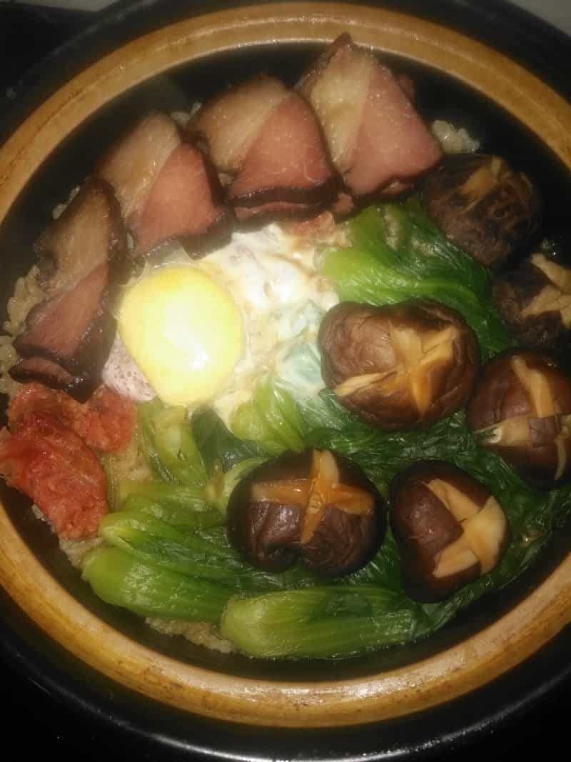 廣式臘腸煲仔飯
