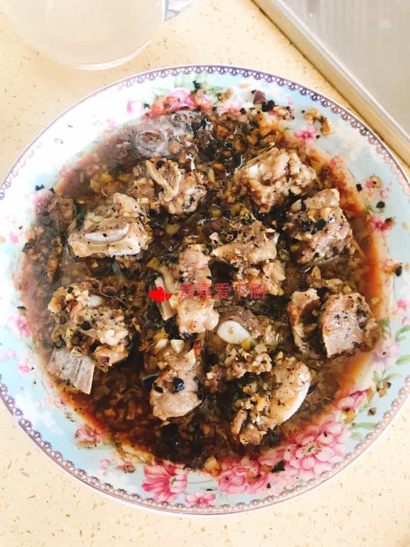下餐豉汁排骨