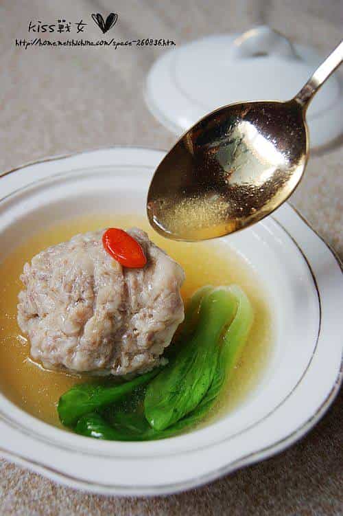 清燉獅子頭