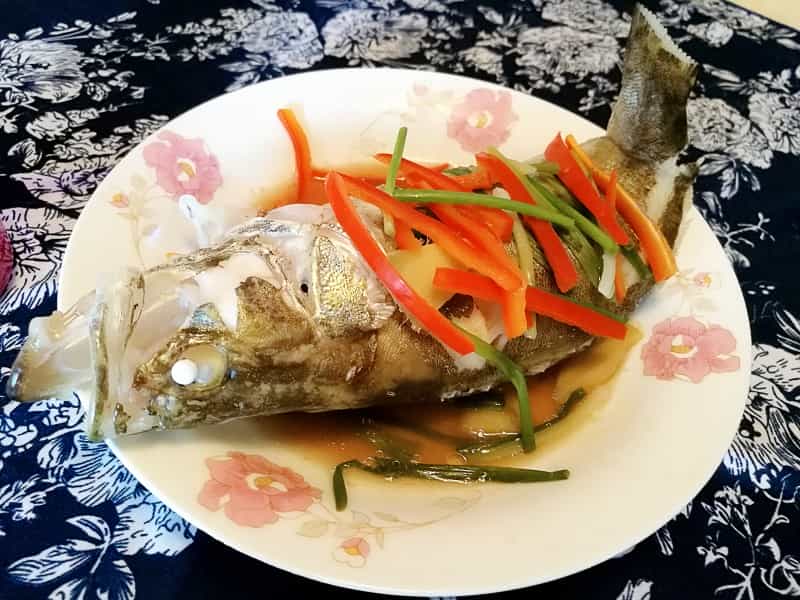 清蒸鱂魚