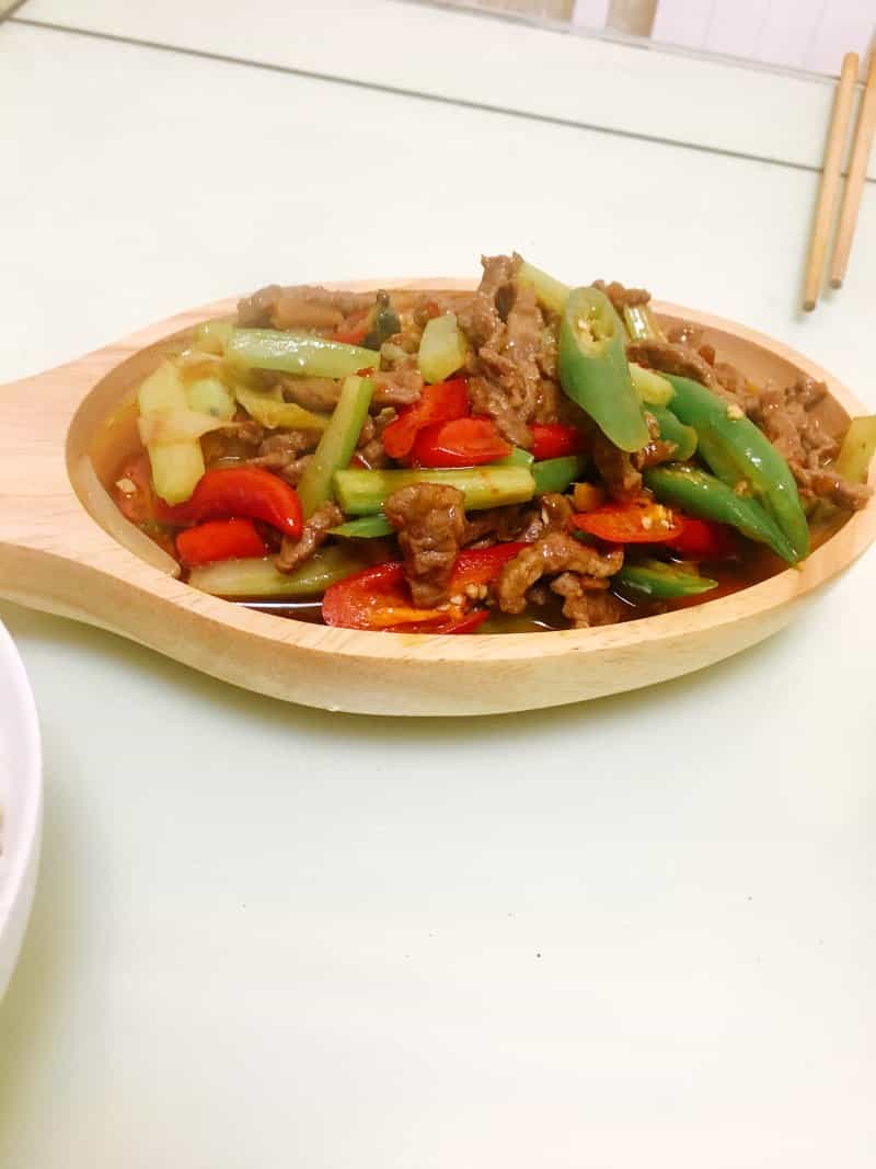 小炒牛肉