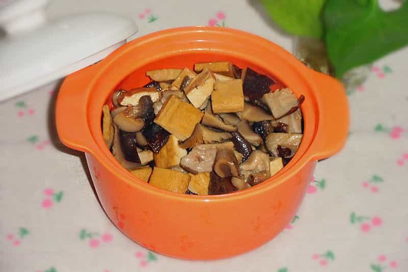 香菇鹵豆乾