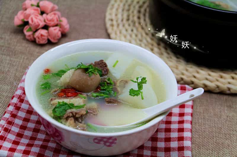 蘿蔔燉羊肉湯