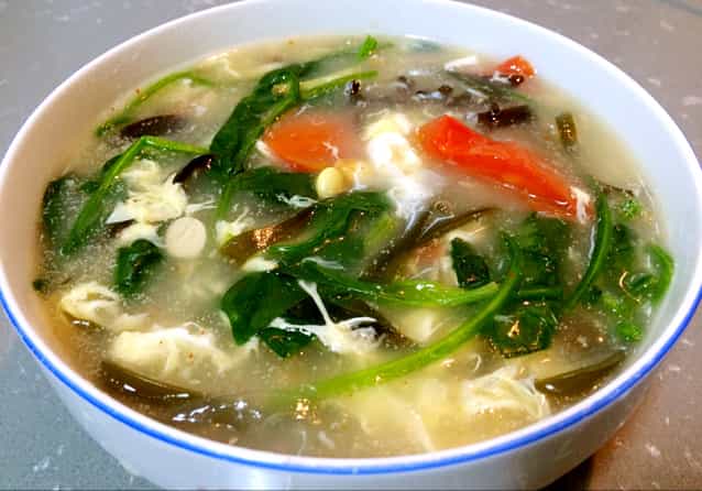洗麵筋版胡辣湯